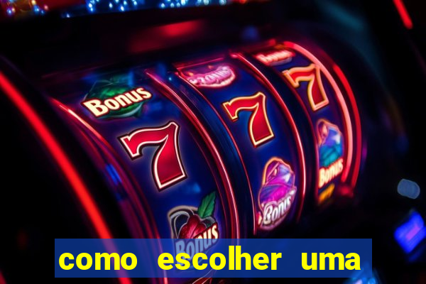 como escolher uma boa cartela de bingo